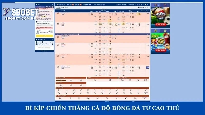 Hướng Dẫn Cược Bóng đá Tại Sbobet - Chi Tiết Cho Newbie 2026 - VAJUKO