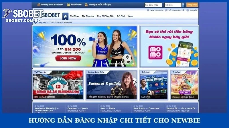 Hướng Dẫn đăng Nhập Sbobet Dành Cho Người Mới Bắt đầu - VAJUKO