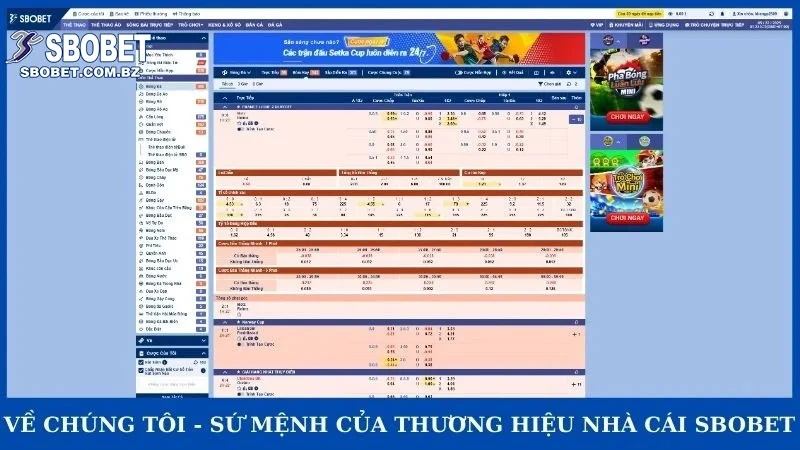 Về Chúng Tôi Sbobet - Hành Trình Xây Dựng Sân Chơi Uy Tín - VAJUKO