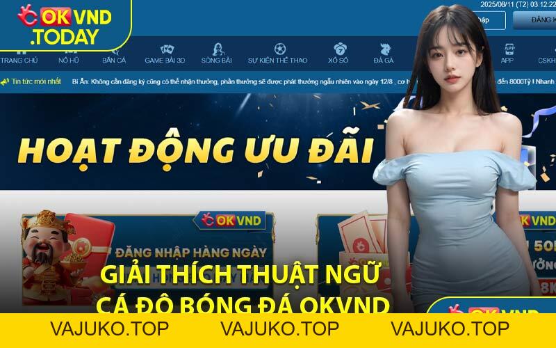 Cá Độ Bóng Đá OKVND - Dành Cho Các Tín Đồ Thể Thao - VAJUKO