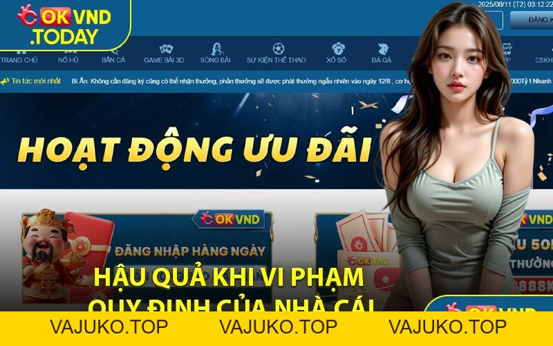 Điều Khoản Dịch Vụ - Bảo Vệ Mọi Quyền Lợi Bet Thủ OKVND - VAJUKO